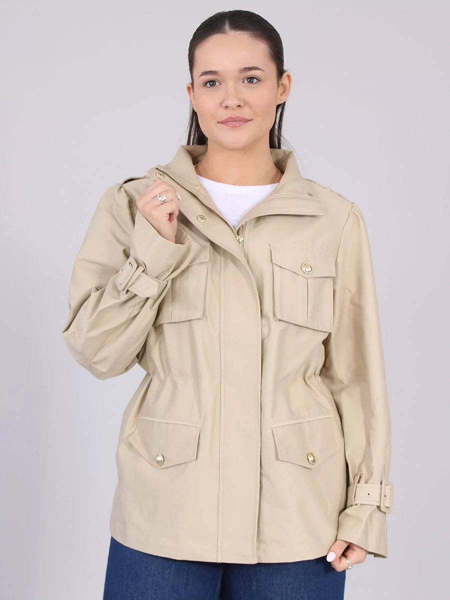 Guess Emma Fıeld Jacket Kadın Bej Ceket W5GL19WGO32-F14Z