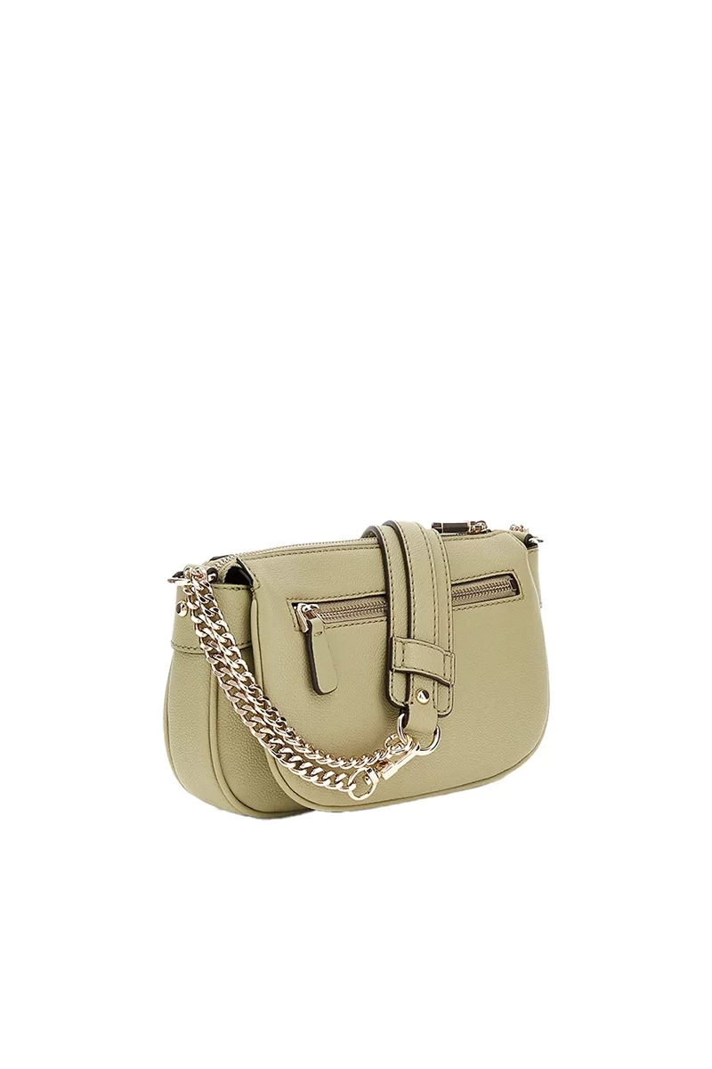 Guess Fedora Shoulder Bag Kadın Haki Çapraz Çanta HWBG9519170-SAG