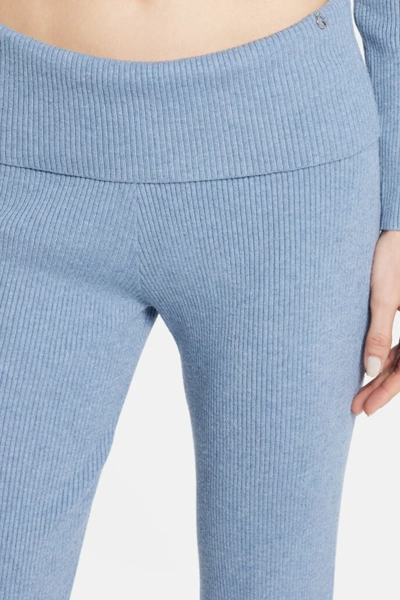 Guess Kadın İspanyol Paça Mavi Pantolon