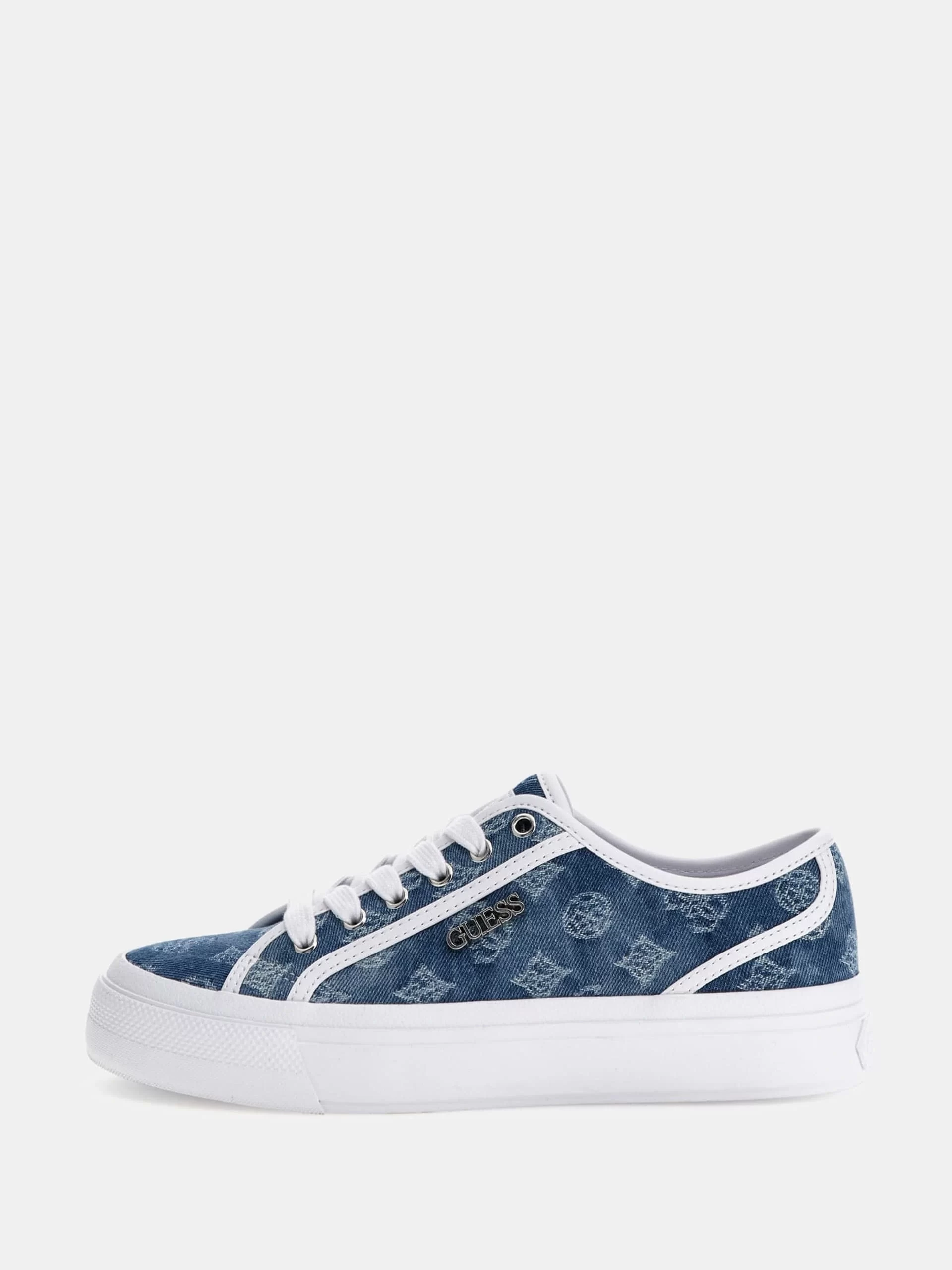 Guess Kadın Jelexa Mavi 4G ve Peony Logolu Sneaker