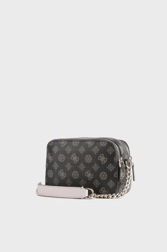 Guess Noelle Crossbody Camera Kadın Kahverengi Çapraz Çanta HWPZ7879140-MLO