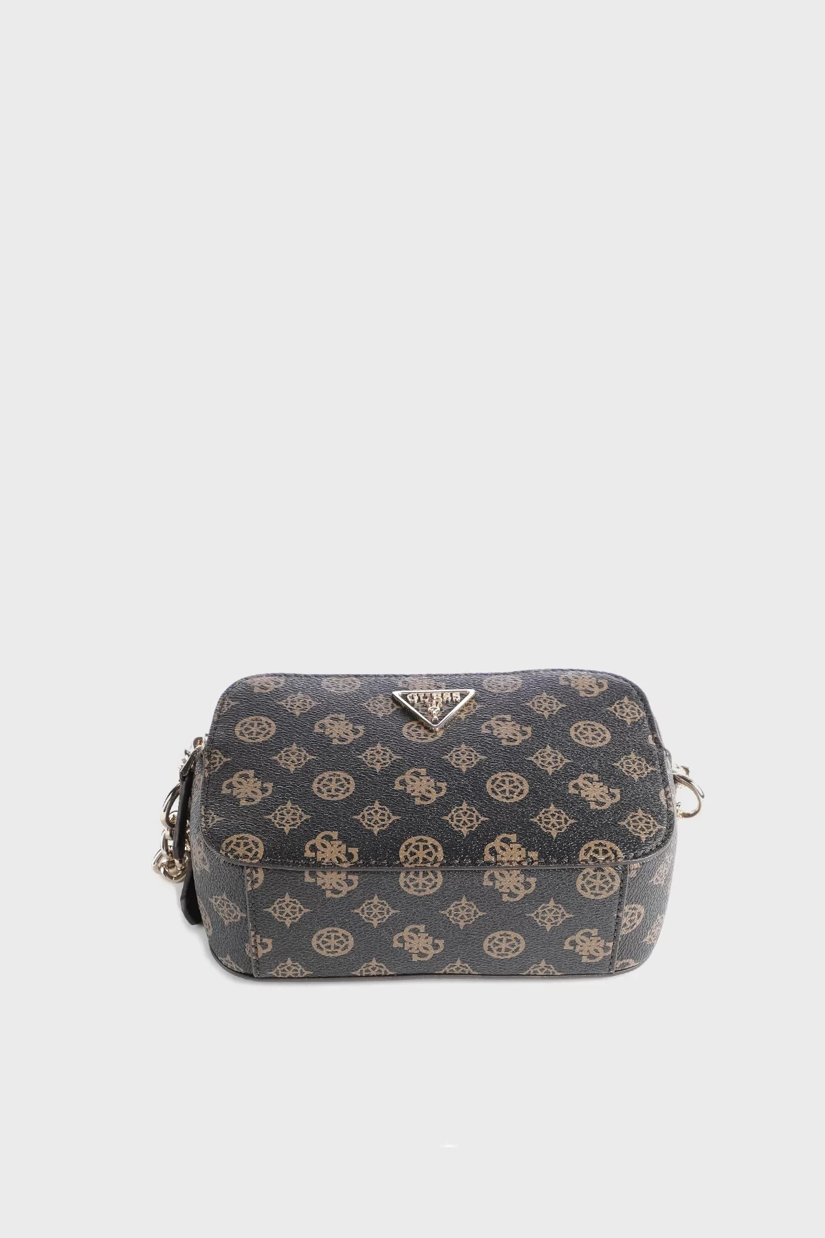 Guess Noelle Crossbody Camera Kadın Kahverengi Çapraz Çanta HWPZ7879140-MLO