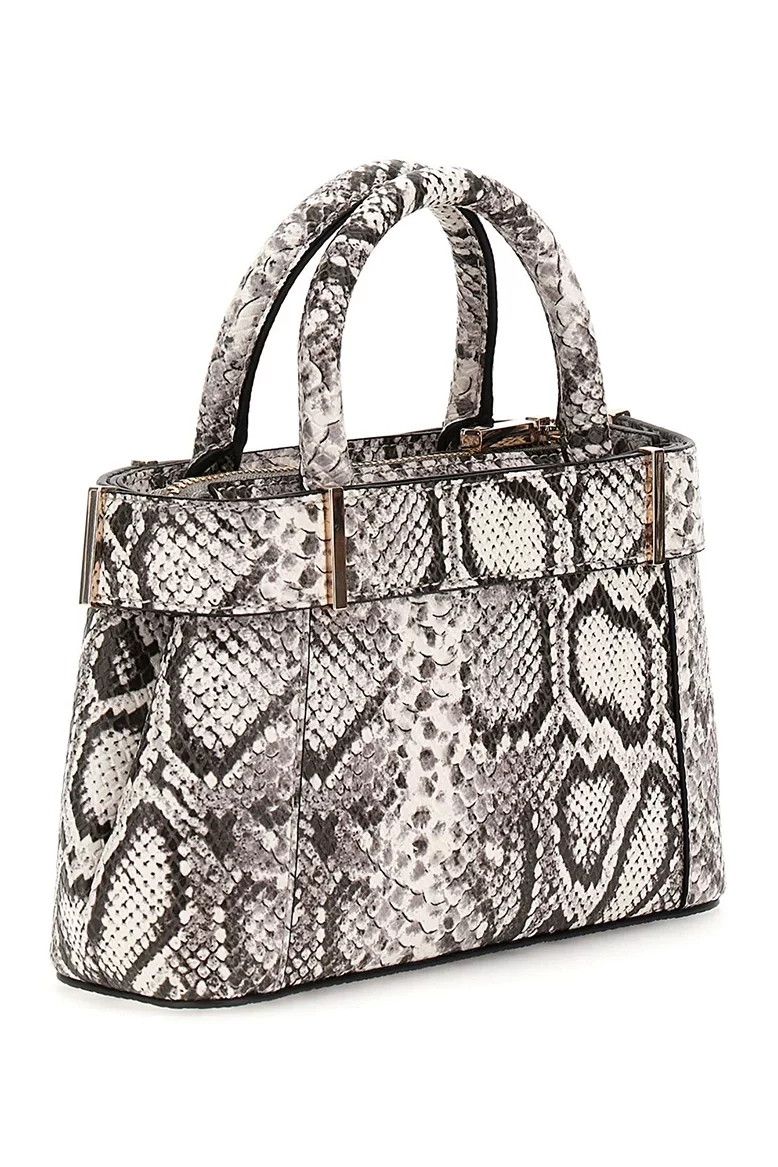 Guess Anadela Mını Satchel Kadın Kahverengi Mini Çanta HWKG9633760-NAT
