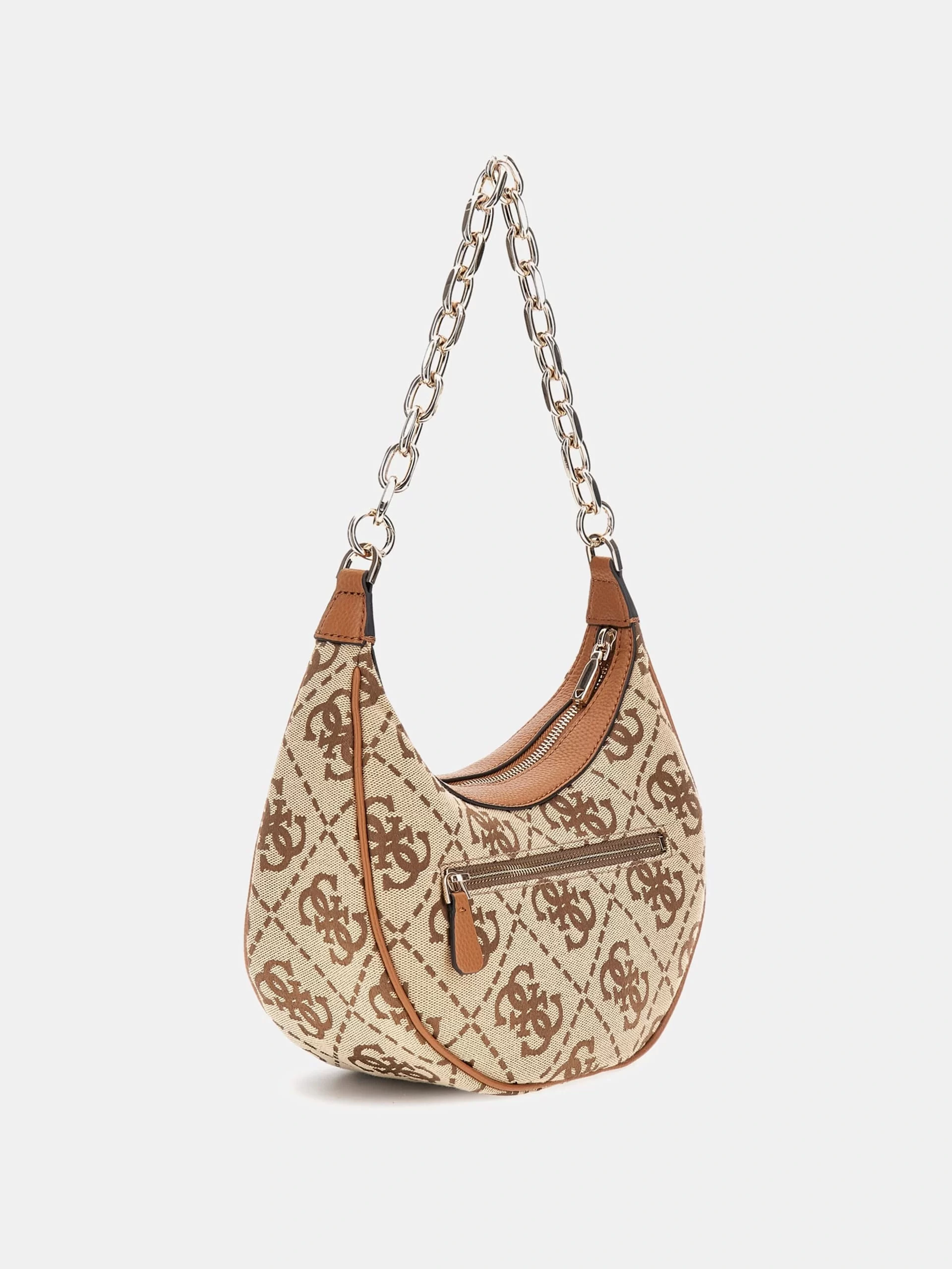 Guess Cırce Hobo Shoulder Bag Kadın Kahverengi Omuz Çantası HWJO9642010-LTL