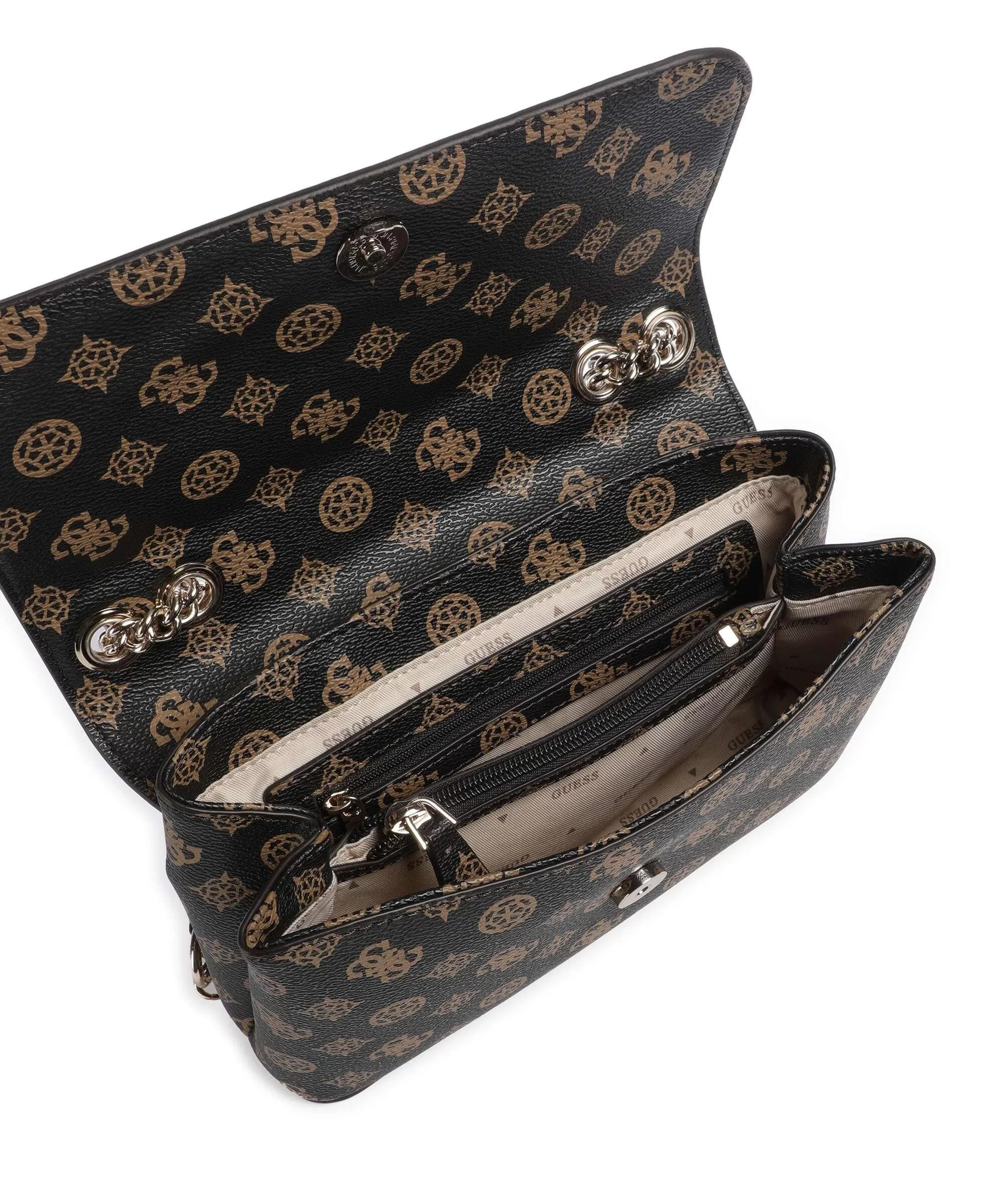 Guess Eco Erıca Cnvrtble Xbody Flap Kadın Kahverengi Çapraz Çanta HWEPG951020-MLO