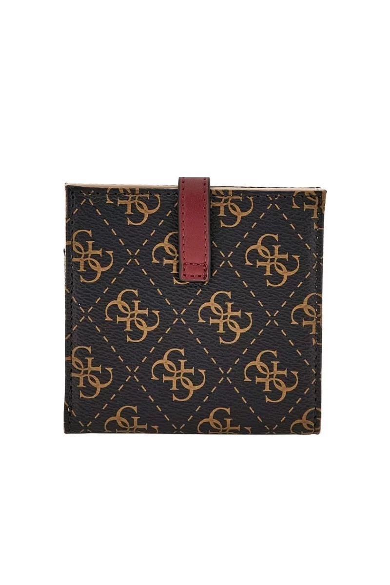Guess Laurel Slg Tab Card Case Kadın Kahverengi Cüzdan SWQE8500152-BNL