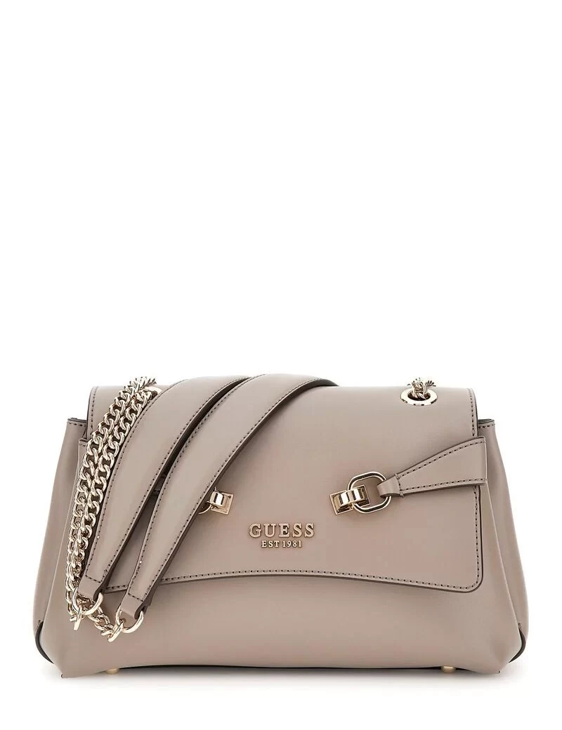 Guess Kadın Kahverengi Lorelei Dönüştürülebilir Flap Crossbo