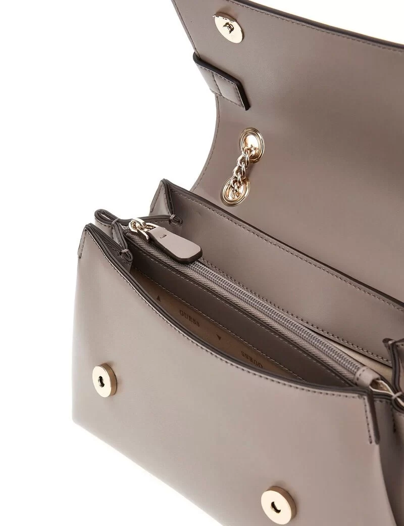 Guess Kadın Kahverengi Lorelei Dönüştürülebilir Flap Crossbo