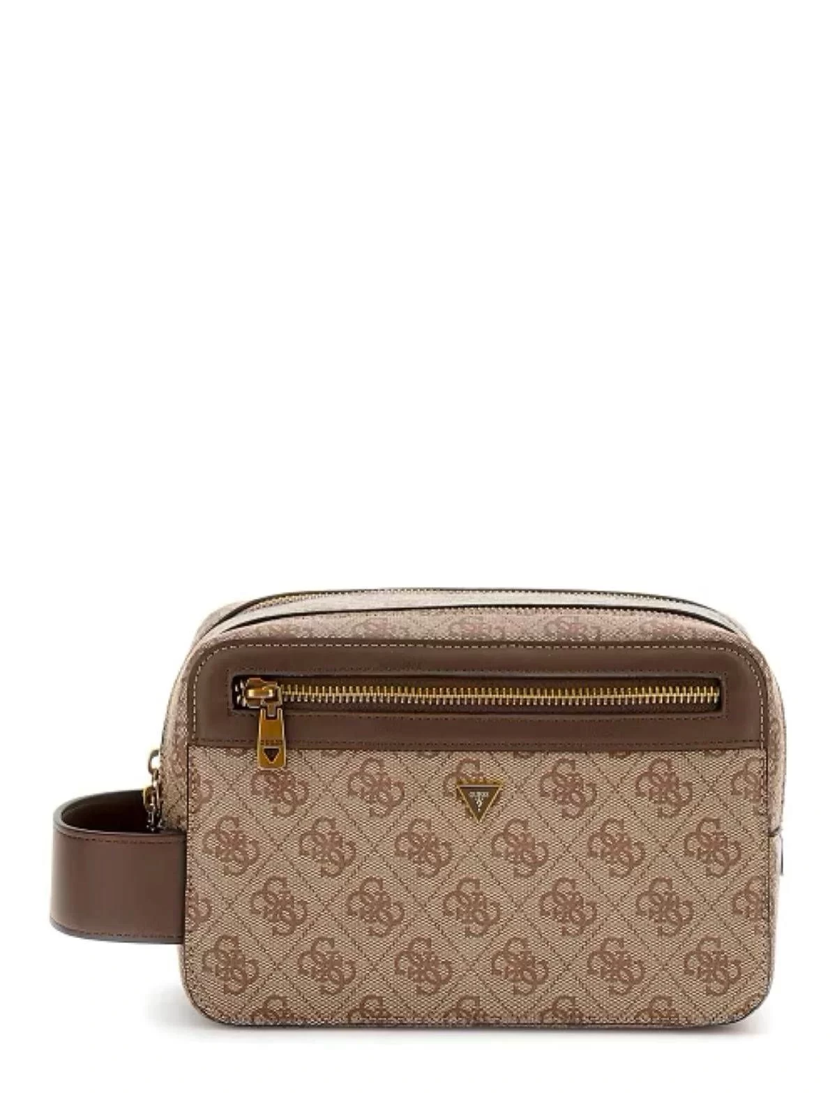 Guess Losanna Beauty Case Double Com Erkek Bej/Kahverengi El Çantası PMLOLOP5239-BBO
