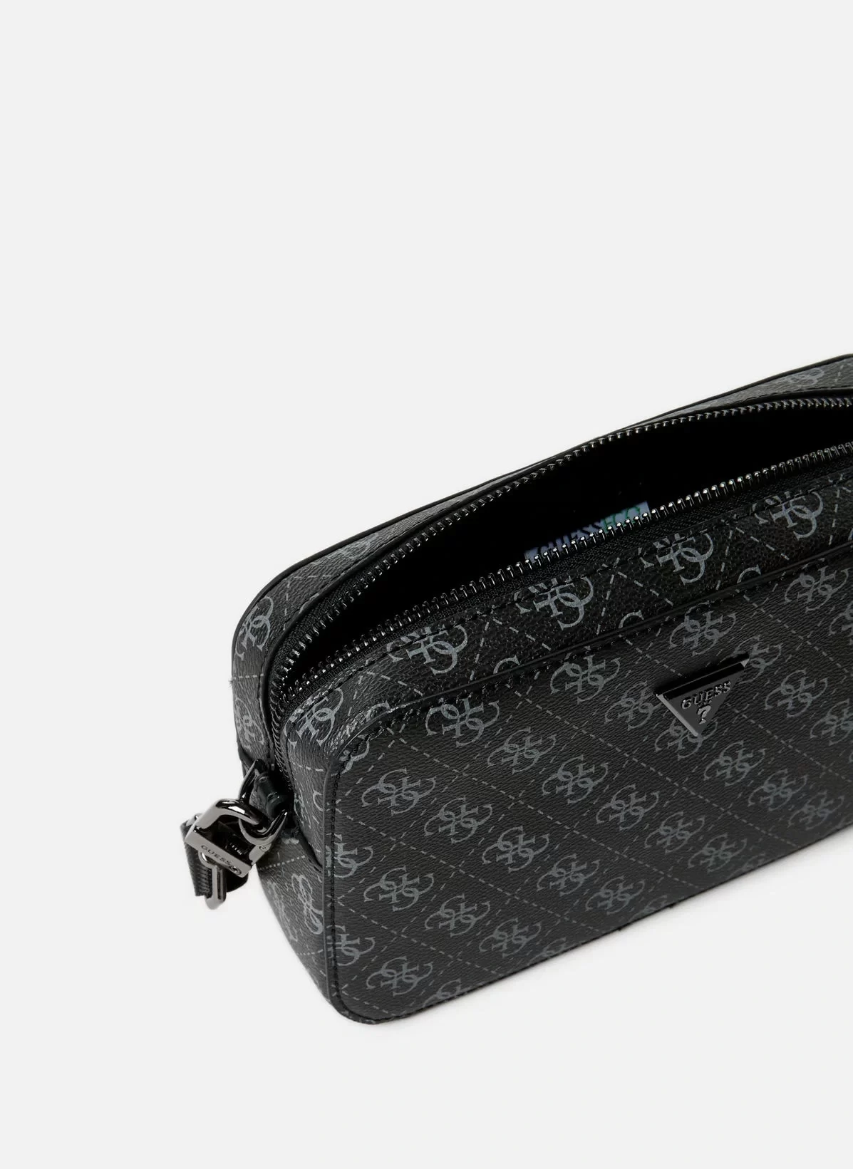 Guess Mılano Mını Camera Bag Erkek Siyah Omuz Çantası PMMILOP5245-DAB