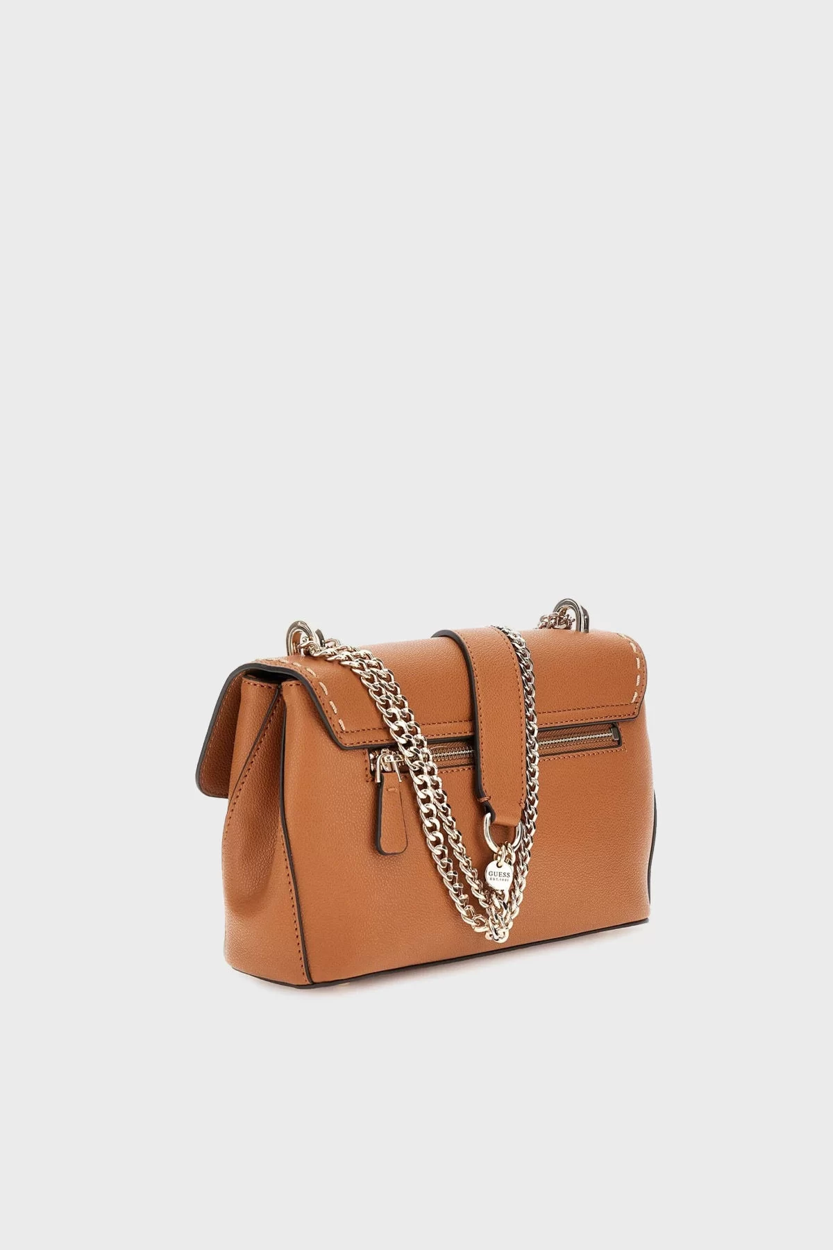 Guess Nastra Convertıble Xbody Flap Kadın Kahverengi Çapraz Çanta HWBG9637210-CAR