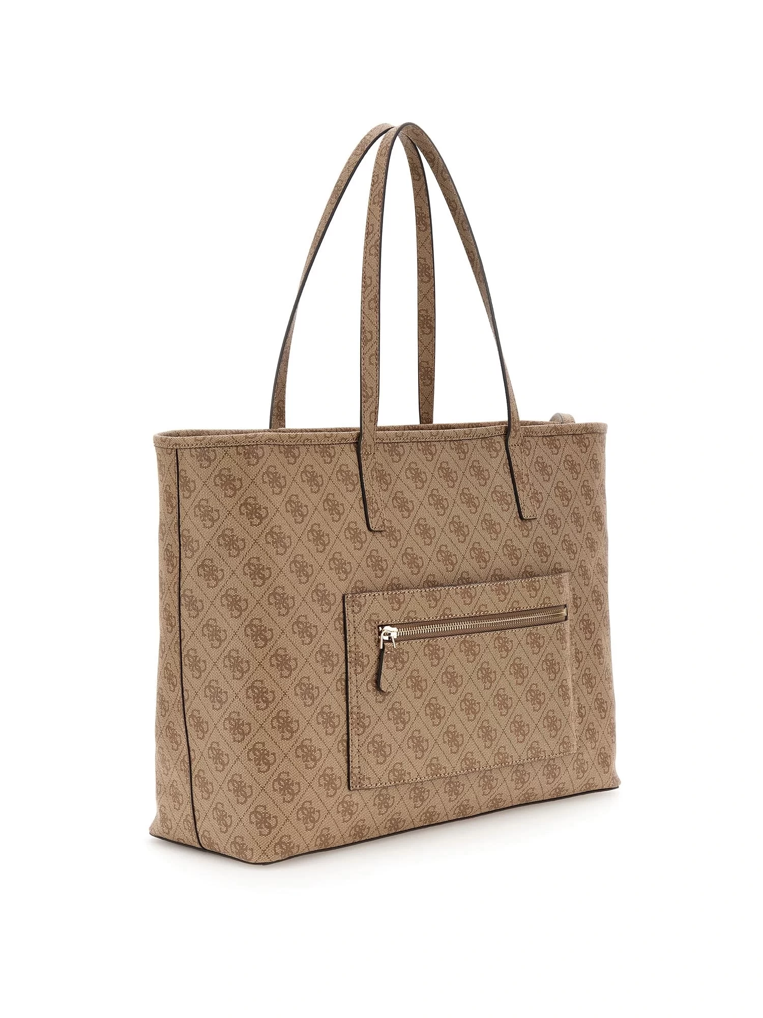 Guess Kadın Kahverengi Power Play Büyük Teknolojik Tote Çant