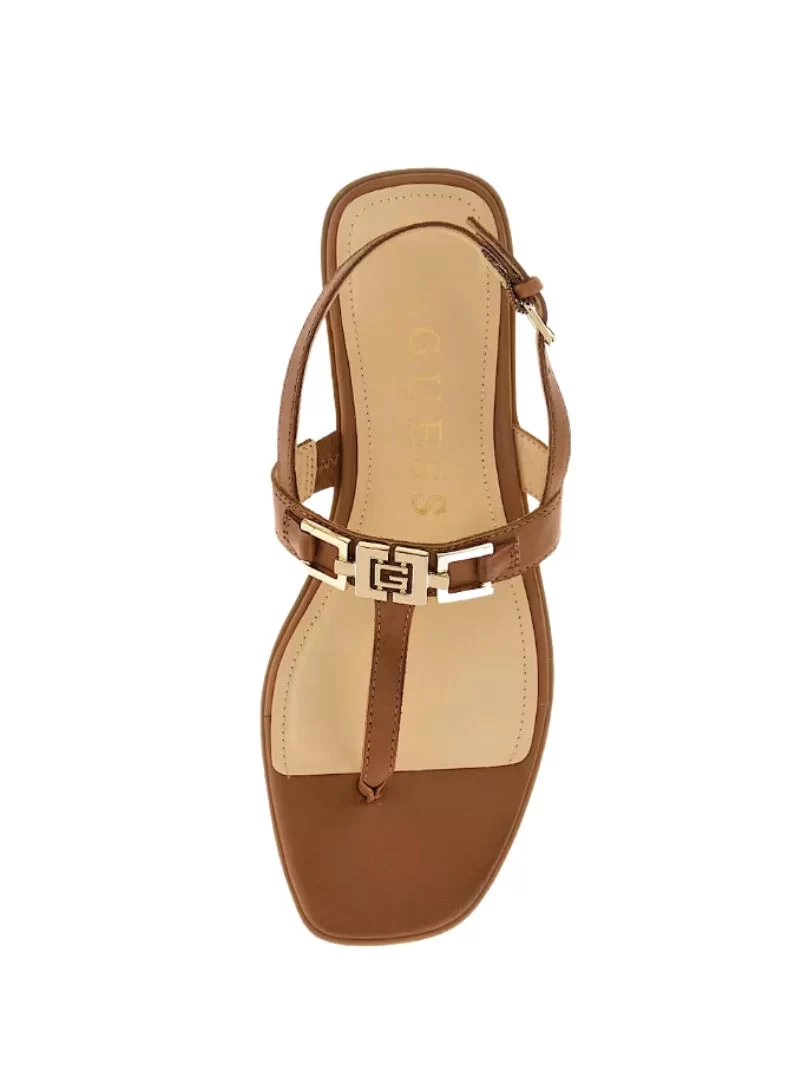 Guess Realıty Kadın Kahverengi Sandalet FLJRELLEA21-TAN