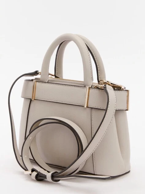 Guess Anadela Mını Satchel Kadın Kahverengi Mini Çanta HWBG9633760-TAU