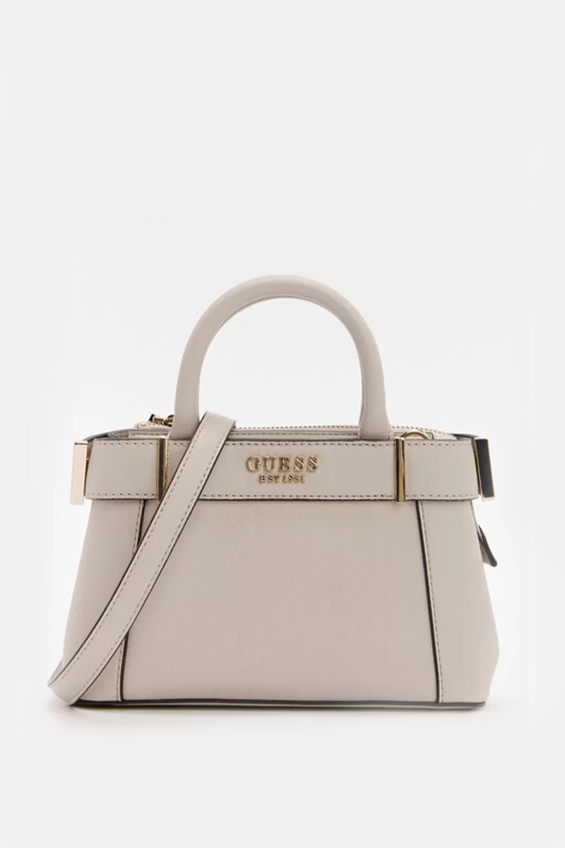 Guess Anadela Mını Satchel Kadın Kahverengi Mini Çanta HWBG9633760-TAU