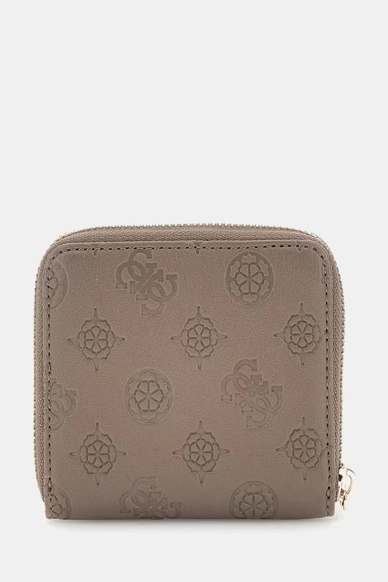 Guess Gerty Slg Small Zıp Around Kadın Kahverengi Cüzdan SWPD9529137-DRT
