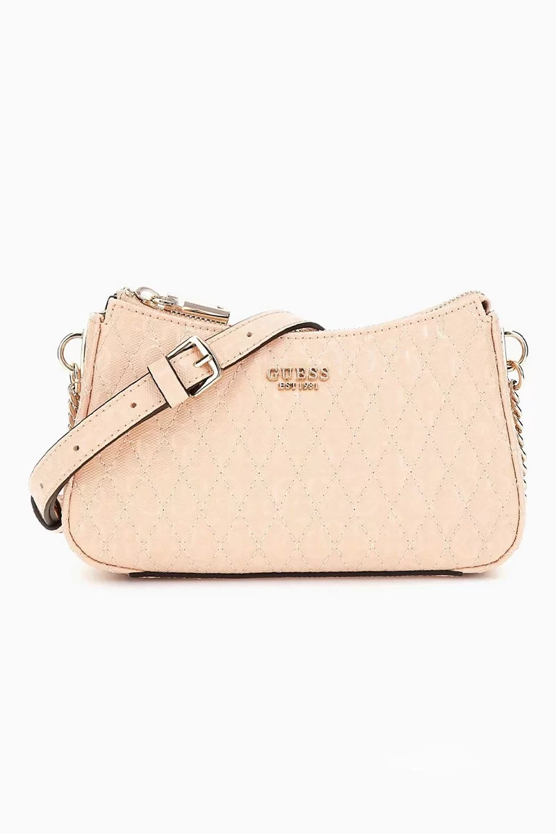 Guess Betula Mını Crossbody Top Zıp Kadın Çok Renkli Mini Çanta HWGG9626720-APR