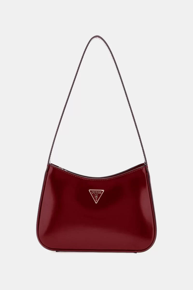 Guess Arnela Top Zıp Shoulder Bag Kadın Kırmızı Omuz Çantası HWNG9496170-RED