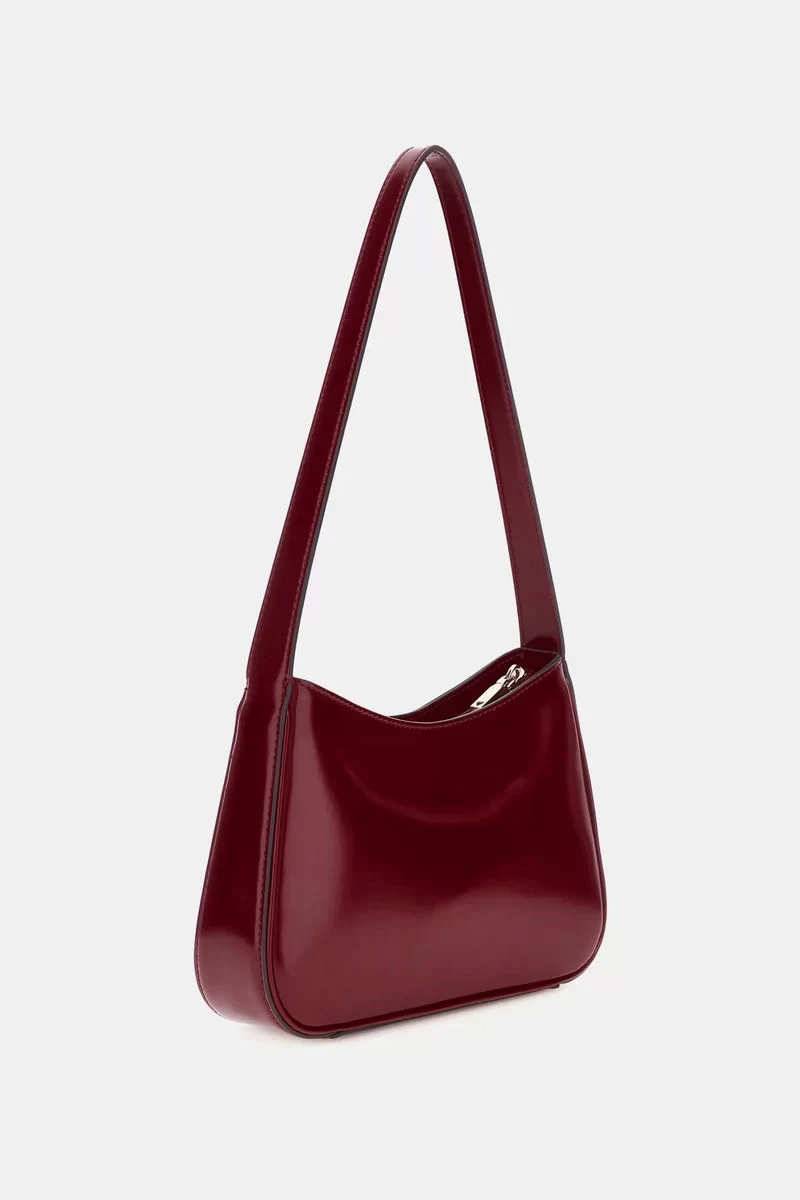 Guess Arnela Top Zıp Shoulder Bag Kadın Kırmızı Omuz Çantası HWNG9496170-RED