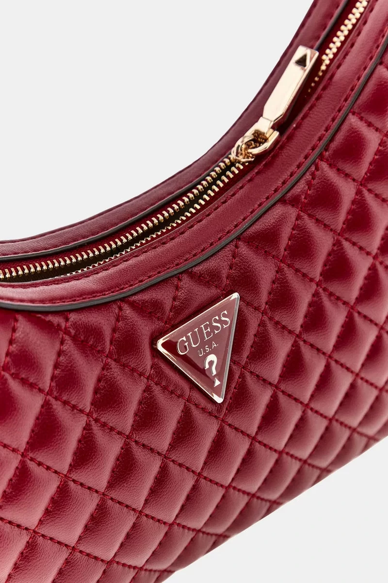 Guess Eco Rıanee Shoulder Bag Kadın Kırmızı Omuz Çantası HWEQG954117-CLA