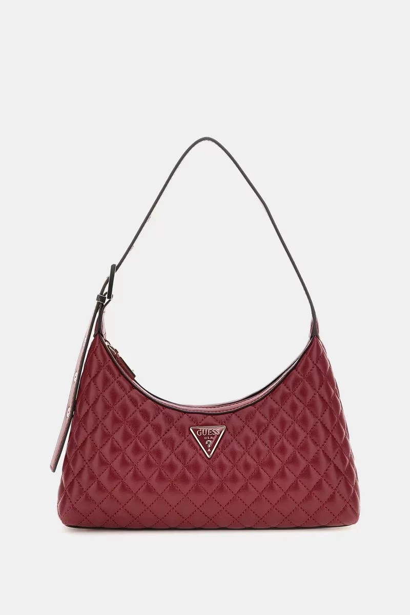 Guess Eco Rıanee Shoulder Bag Kadın Kırmızı Omuz Çantası HWEQG954117-CLA