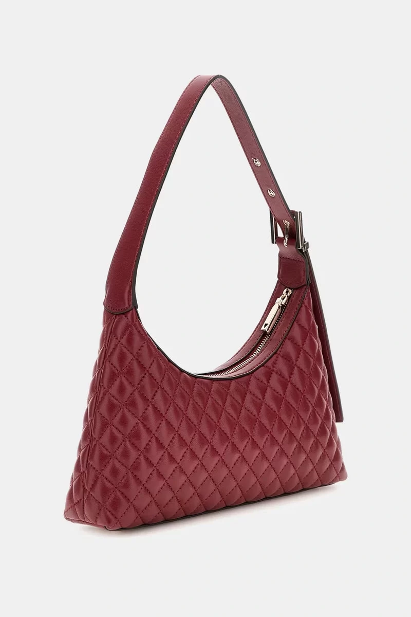 Guess Eco Rıanee Shoulder Bag Kadın Kırmızı Omuz Çantası HWEQG954117-CLA