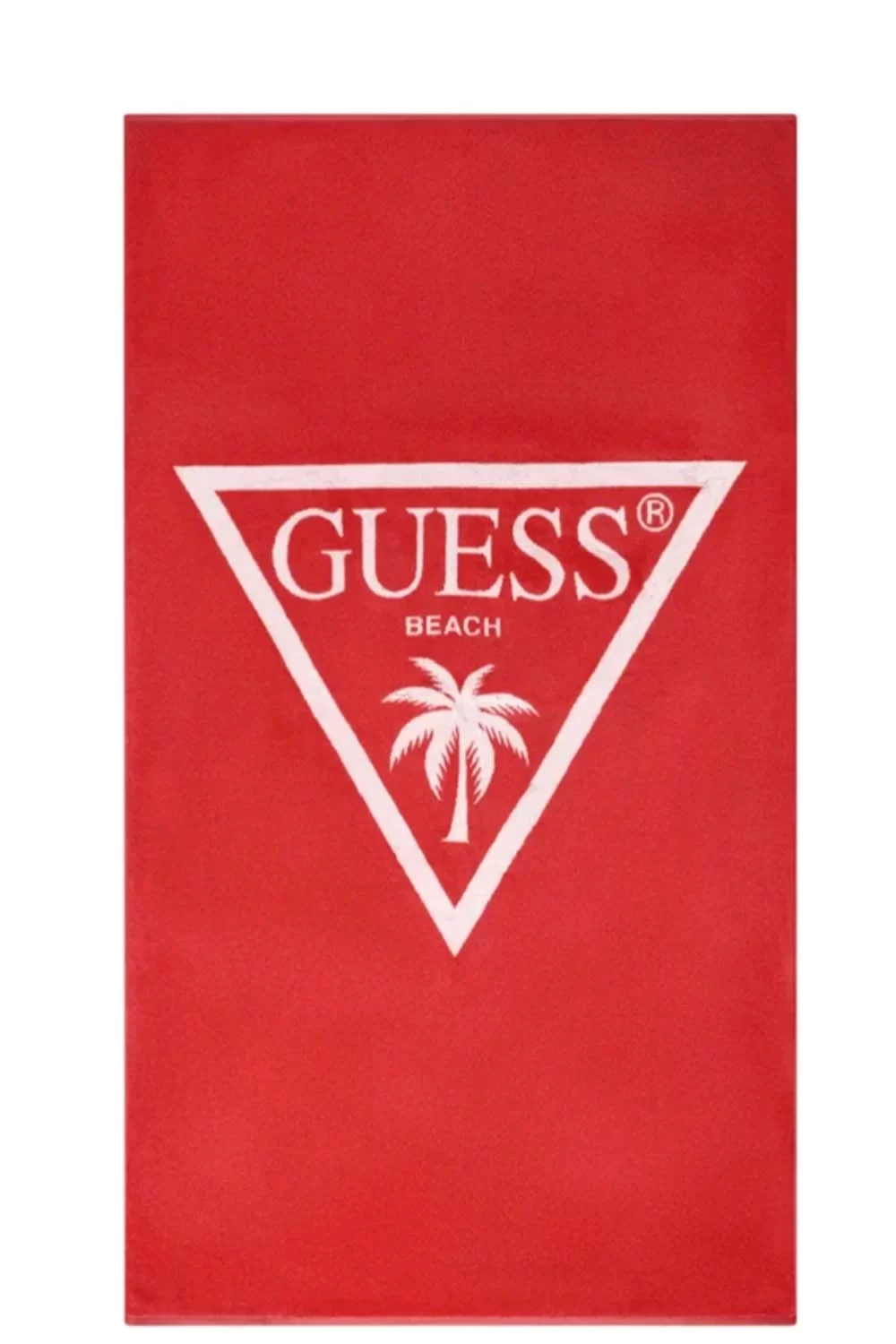 Guess Jacq Palm Trıangle Logo Towel Kadın Kırmızı Diğer Aksesuar E5GZ14SG00P-G5Q4