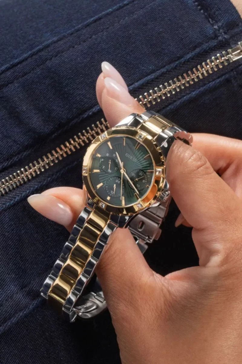 Guess Kadin Metalik Gri Kol Saati GUGW0723L1