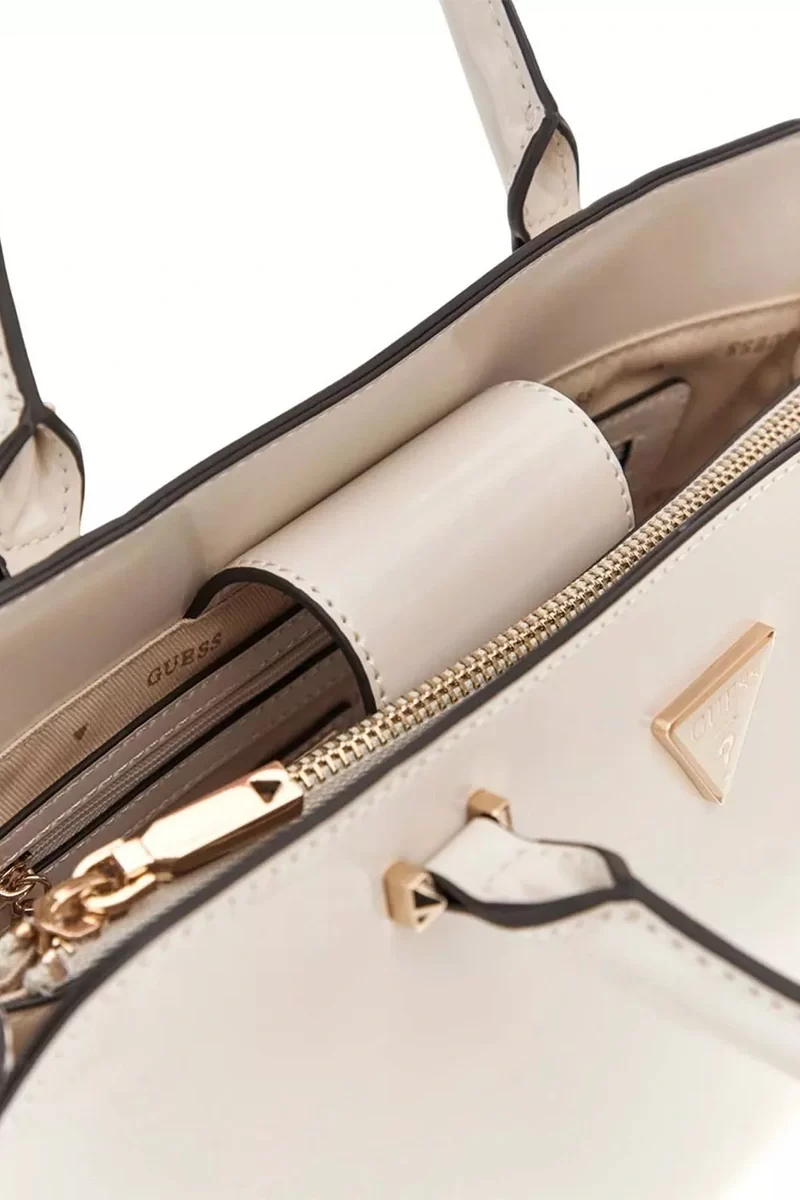 Guess Arnela Gırlfrıend Satchel Kadın Krem El Çantası HWNG9496060-BON