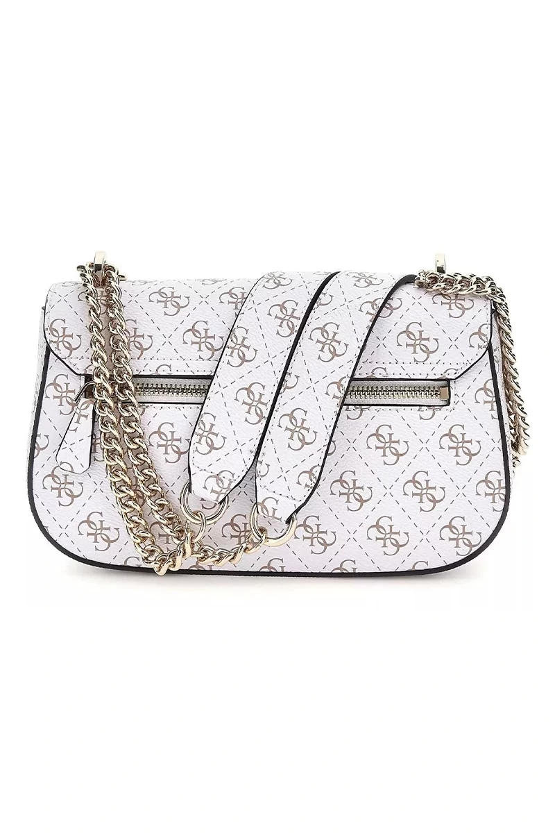 Guess Eco Erıca Cnvrtble Xbody Flap Kadın Krem Çapraz Çanta HWEQG951021-CRG