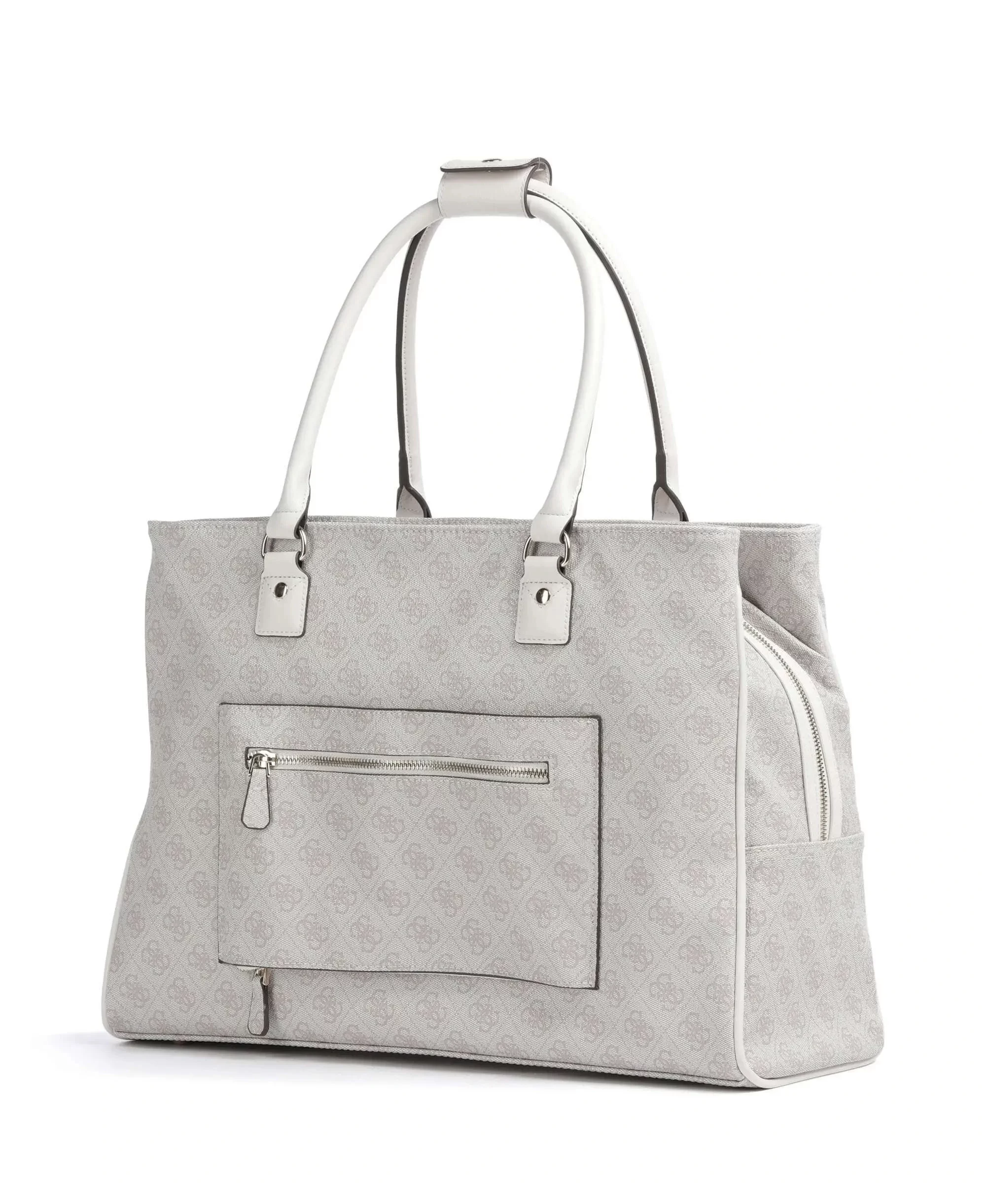 Guess Jesco Shopper Tote Kadın Krem Omuz Çantası TWLB8389919-DOV