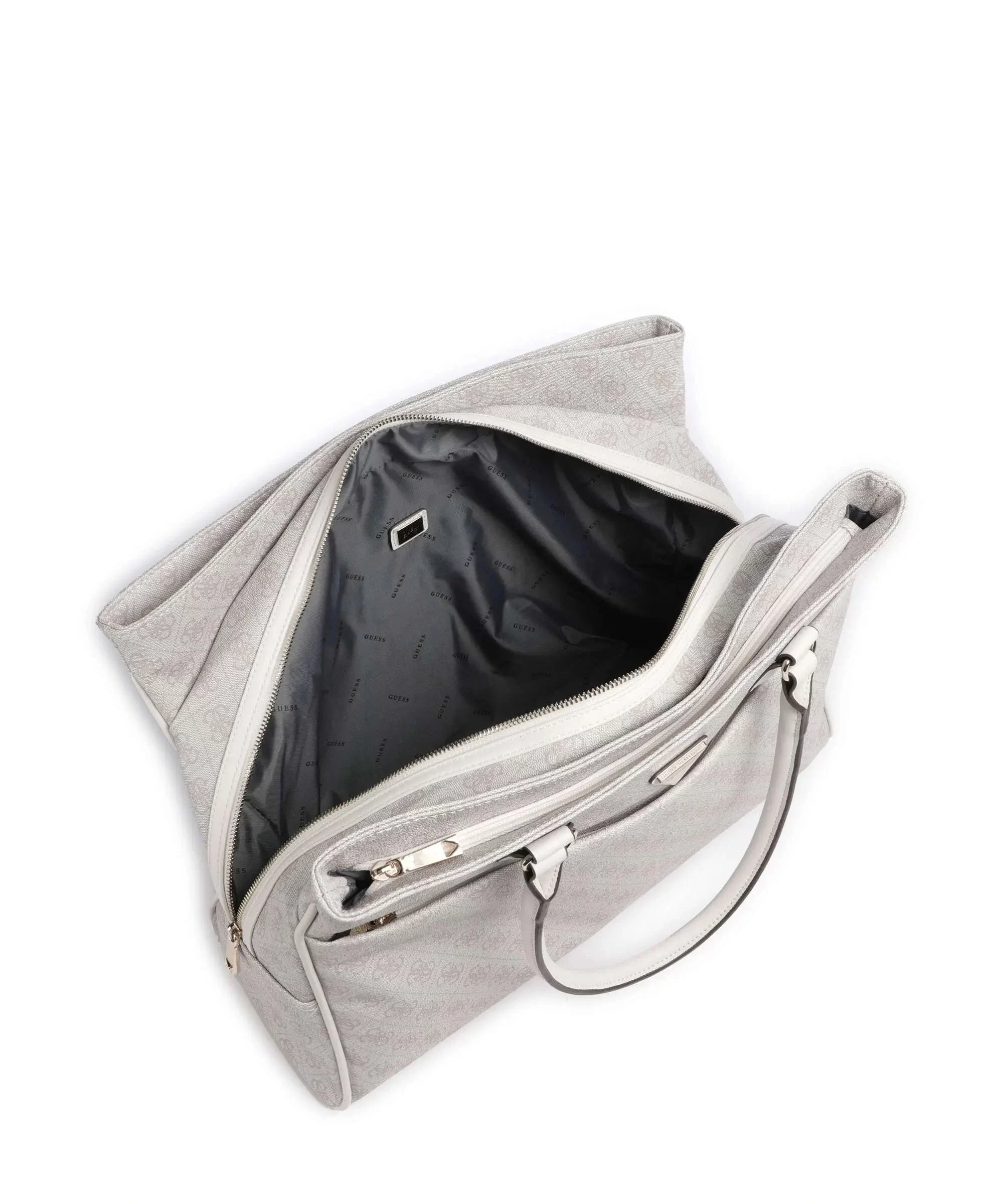 Guess Jesco Shopper Tote Kadın Krem Omuz Çantası TWLB8389919-DOV