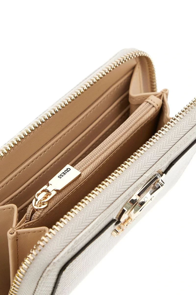 Guess Orlına Slg Medıum Zıp Around Kadın Kahverengi Cüzdan SWKG9531140-TAU