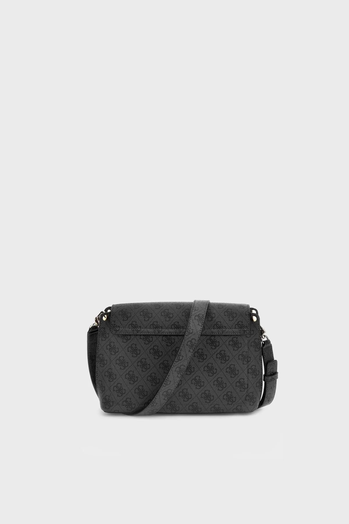Guess Kadın Antrasit Meridian Flap Crossbody Çanta