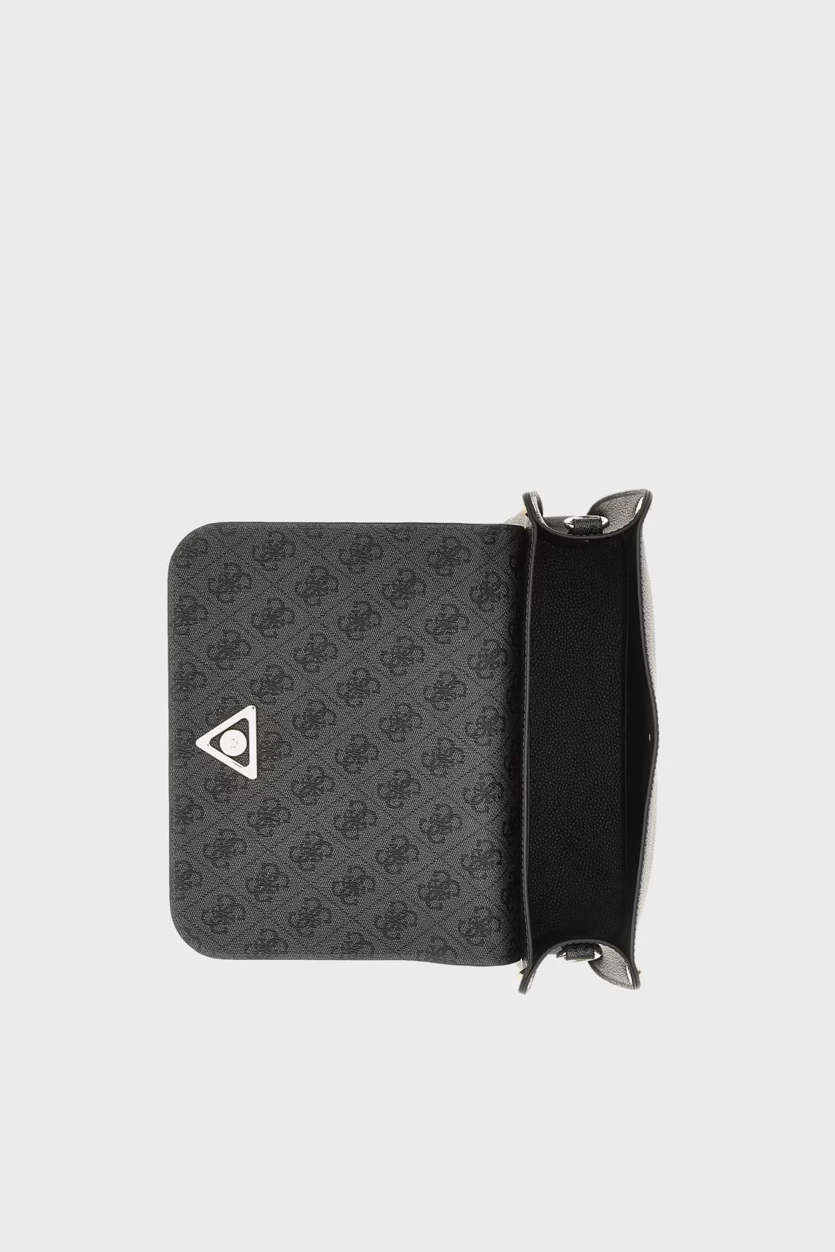 Guess Kadın Antrasit Meridian Flap Crossbody Çanta