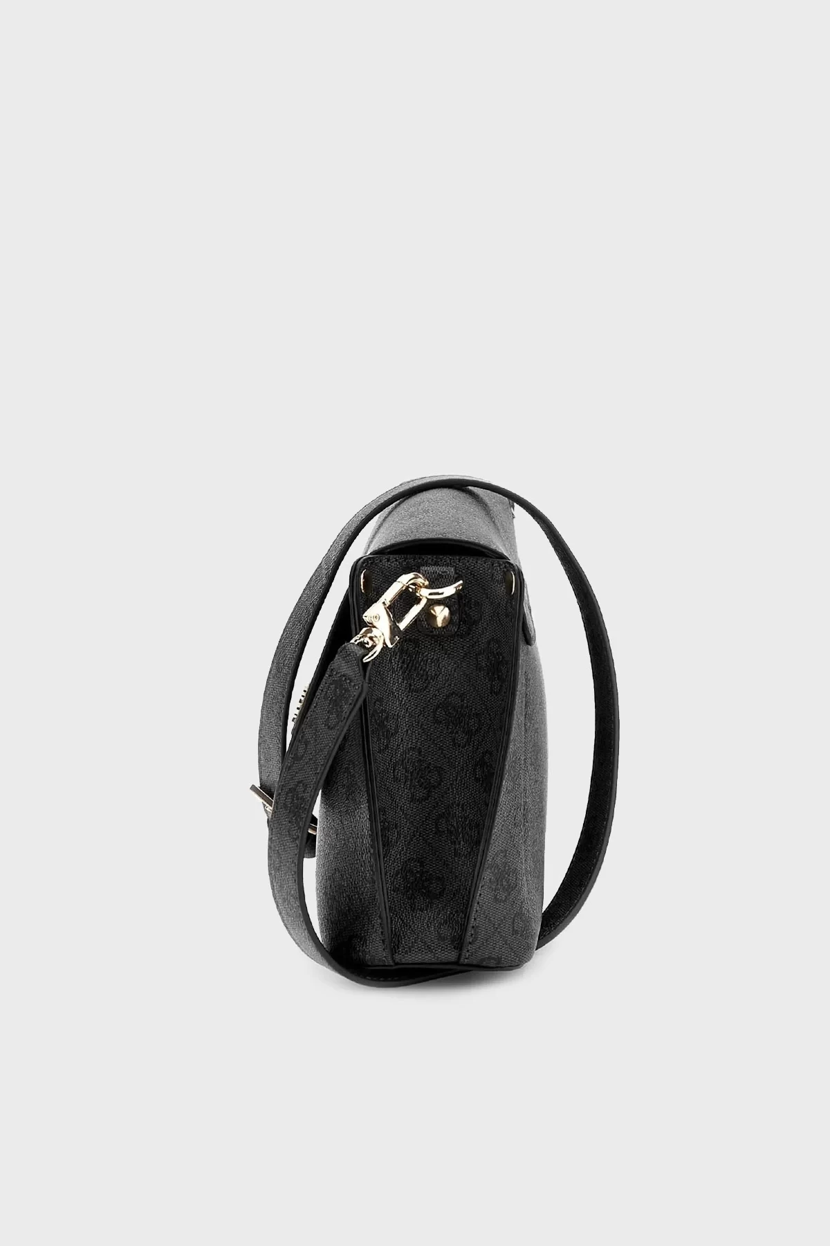 Guess Kadın Antrasit Meridian Flap Crossbody Çanta