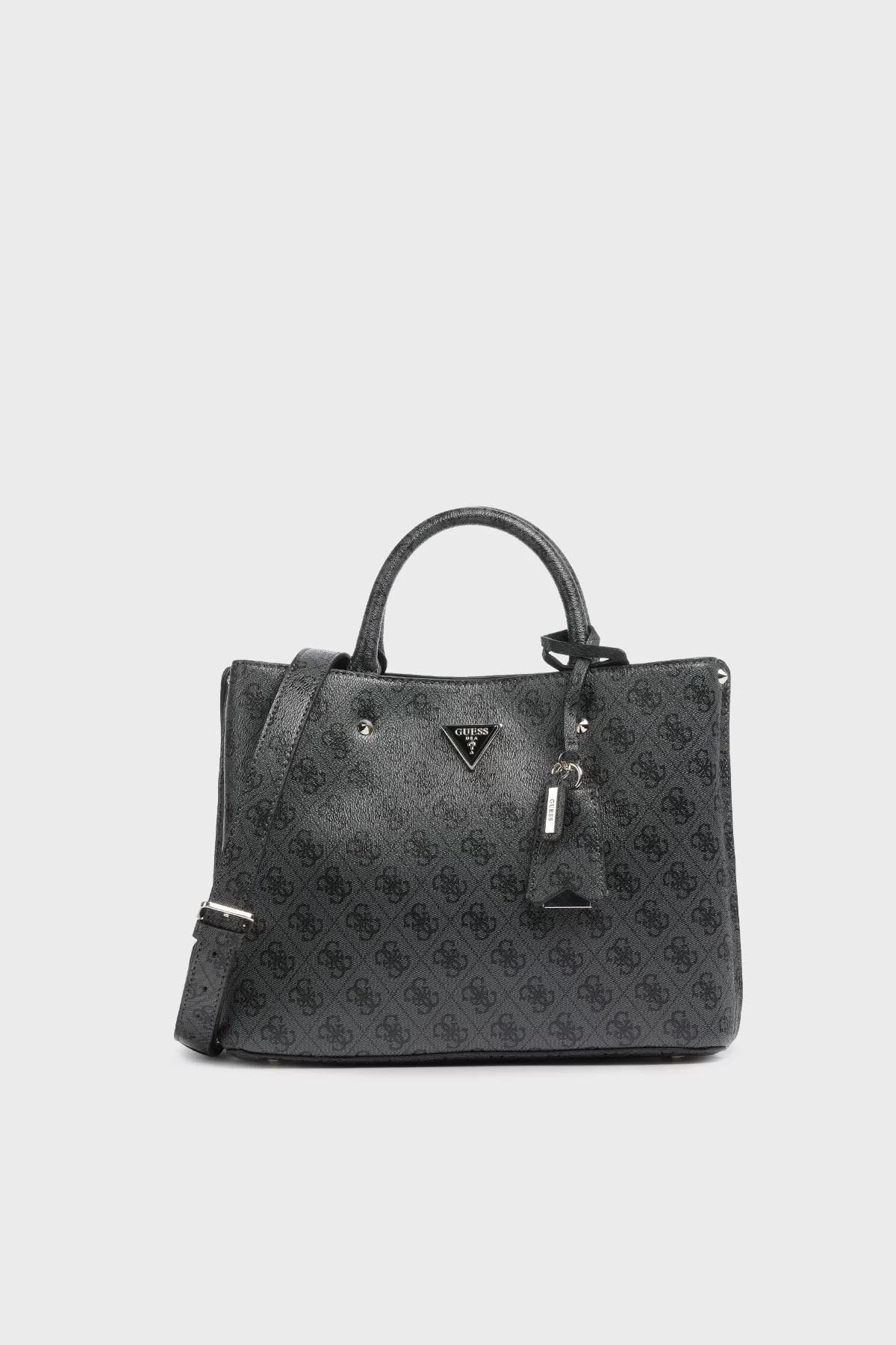 Guess Merıdıan Gırlfrıend Satchel Kadın Antrasit El Çantası HWSG8778060-CLO
