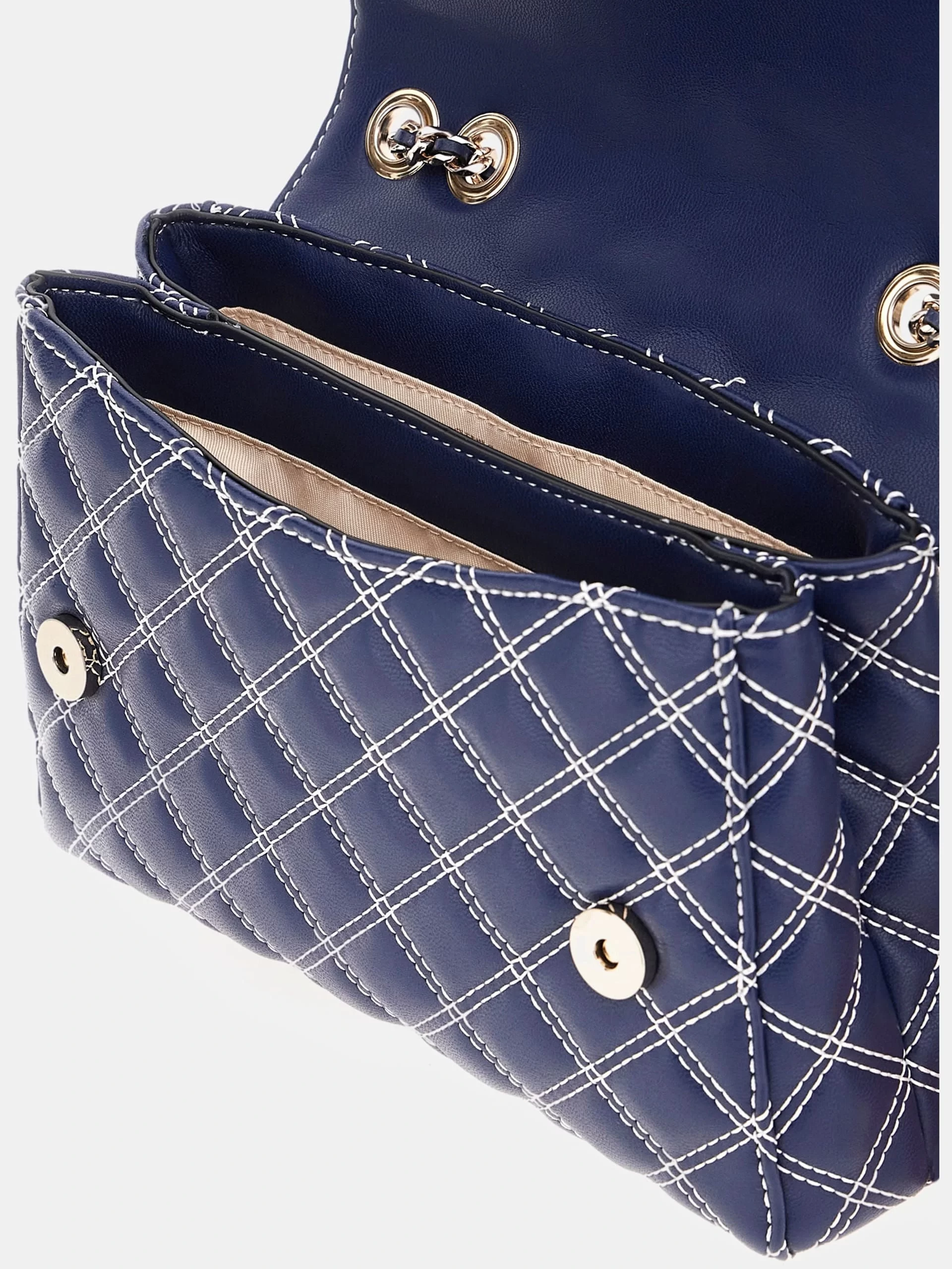 Guess Kadın Lacivert Cruise Vibe Dönüştürülebilir Flap Cross