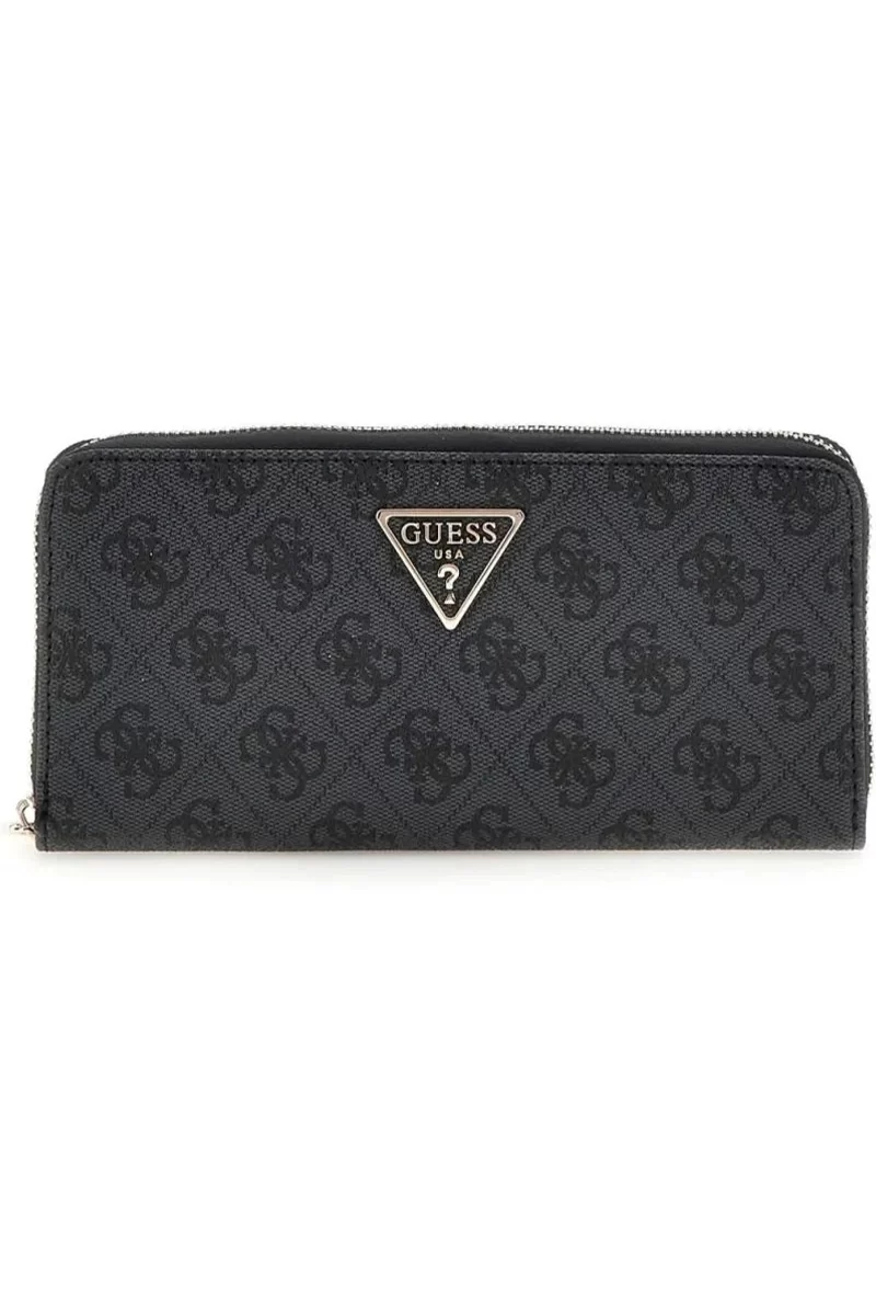 Guess Laurel Slg Large Zıp Around Kadın Antrasit Cüzdan SWSG8500146-CLO
