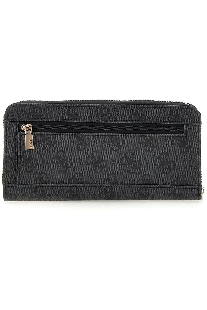Guess Laurel Slg Large Zıp Around Kadın Antrasit Cüzdan SWSG8500146-CLO