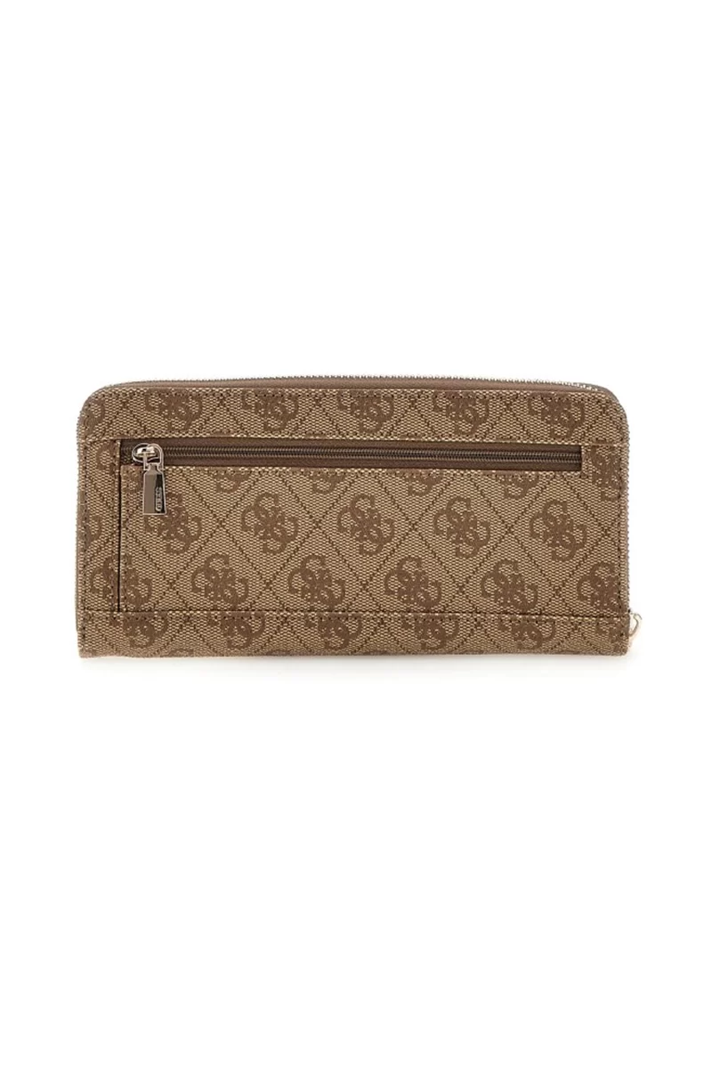 Guess Laurel Slg Large Zıp Around Kadın Kahverengi Cüzdan SWSG8500146-LTL