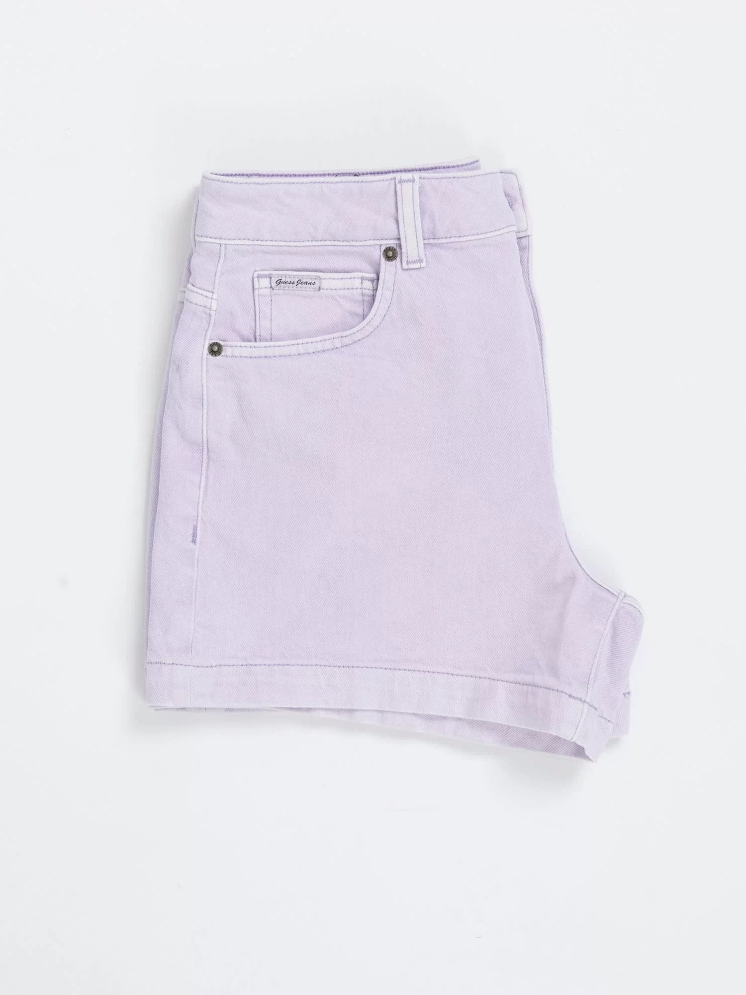 Guess jeans Gj Hıghwaıst Mom Short Kadın Lila Şort W5GD0SD5M62-GJPR