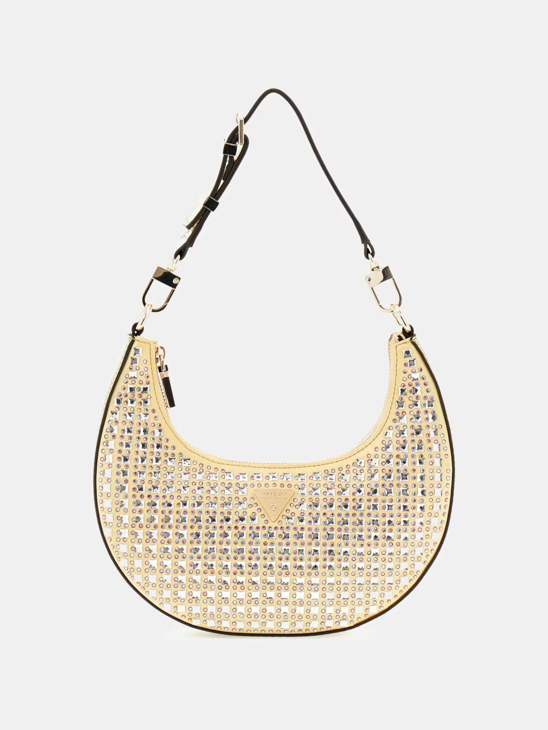 Guess Lua Small Hobo Kadın Sarı Omuz Çantası HWIG9205010-GOL