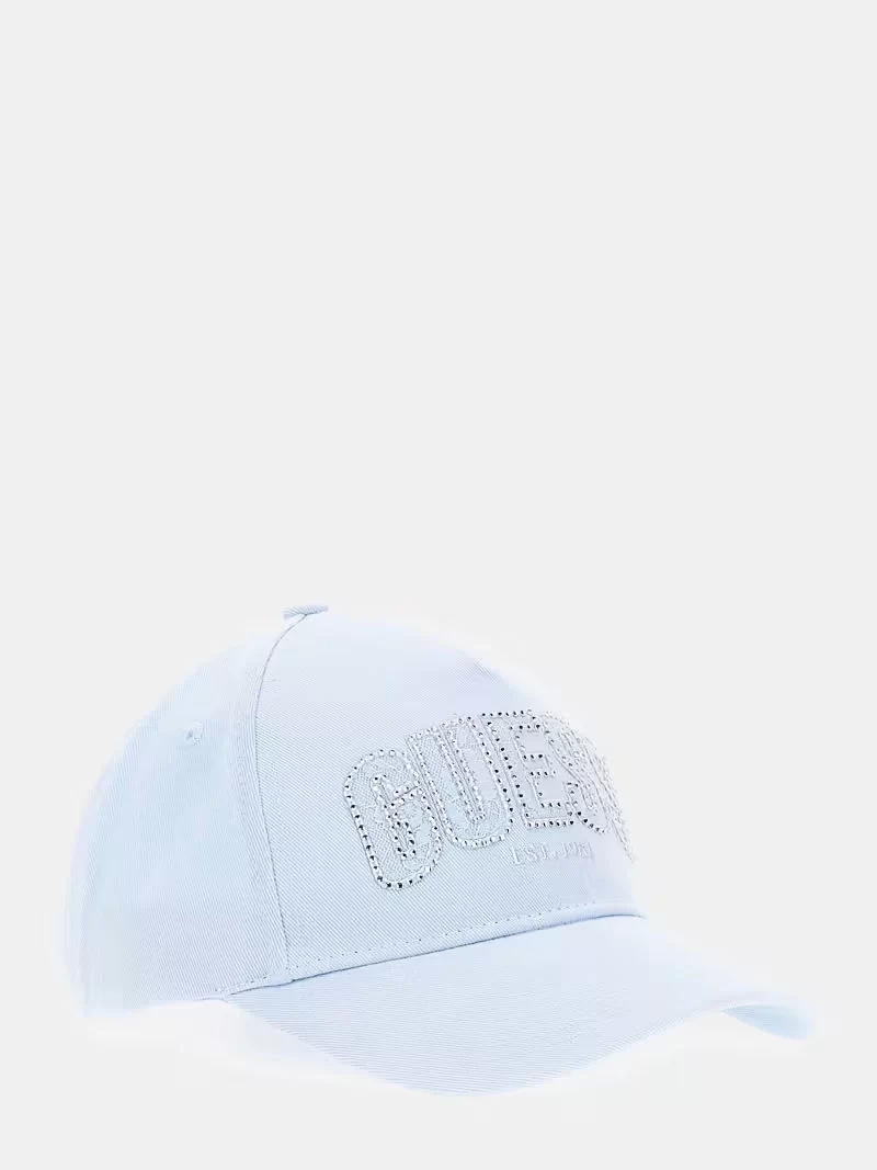 Guess Ines Cotton Cap Kadın Mavi Şapka W5GZ15WEGD0-A719