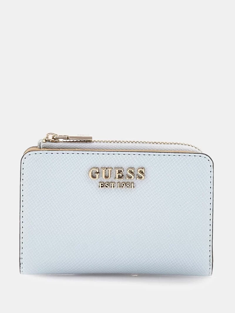Guess Laurel Slg Zıp Arnd Card Case Kadın Mavi Cüzdan SWZG8500156-PWB