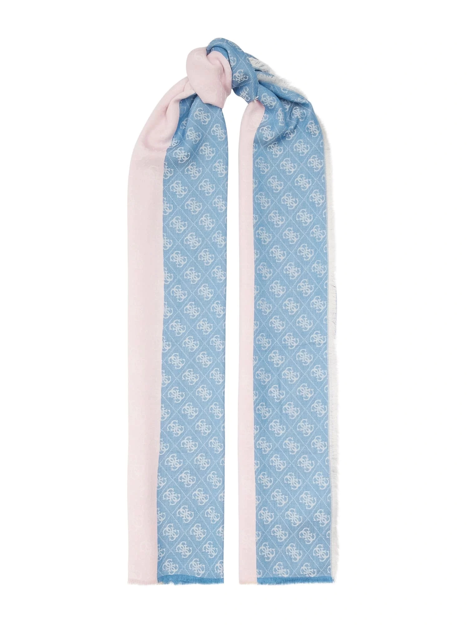 Guess Scarf 65X180 Kadın Mavi Şal AW5312VIS03-DMU