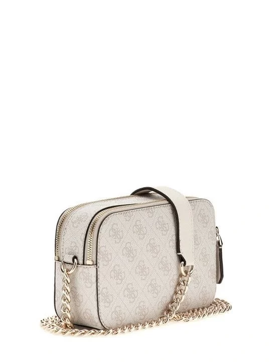 Guess Noelle Crossbody Camera Kadın Mavi Çapraz Çanta HWBG7879140-BNN