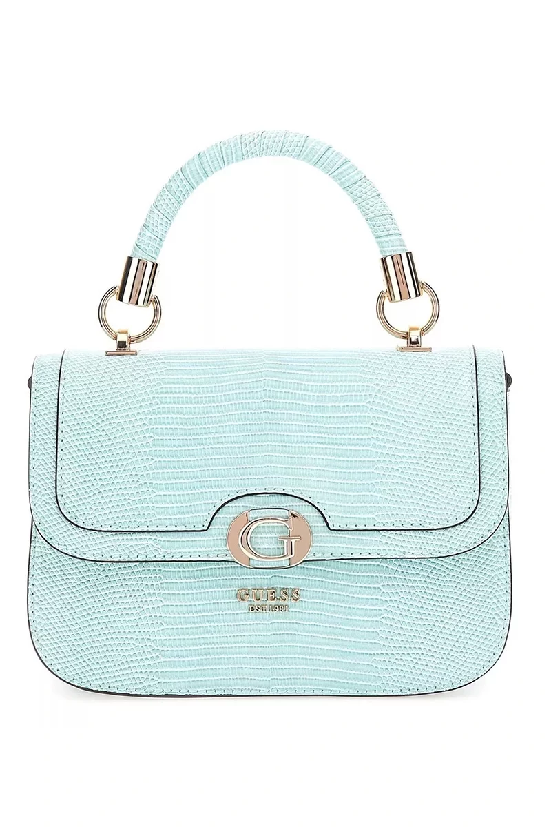 Guess Orlına Top Handle Flap Kadın Mavi El Çantası HWKG9531200-AQR