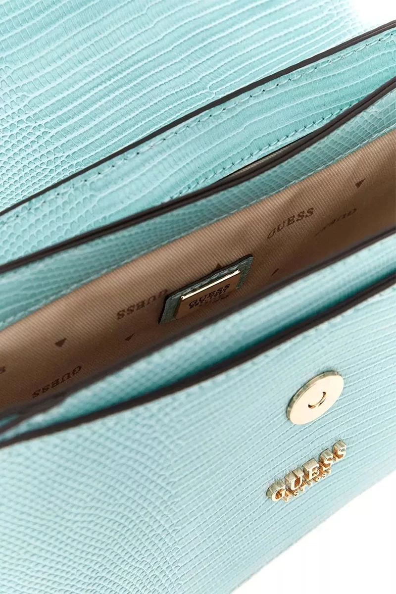 Guess Orlına Top Handle Flap Kadın Mavi El Çantası HWKG9531200-AQR