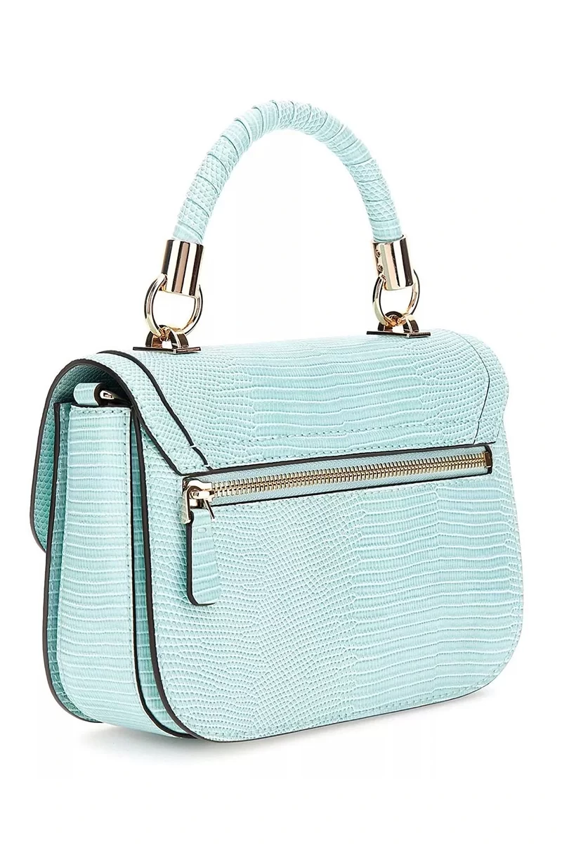 Guess Orlına Top Handle Flap Kadın Mavi El Çantası HWKG9531200-AQR